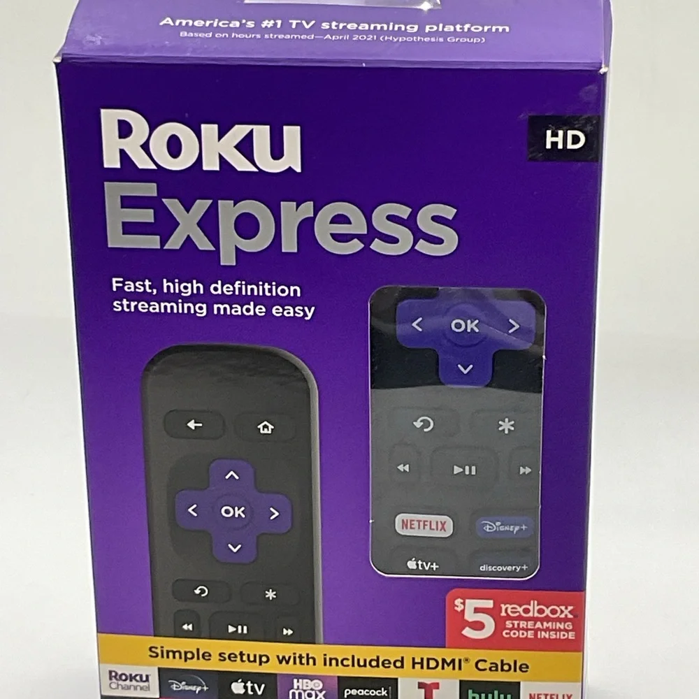 Roku Express Streaming Device – HD - Picture 1 of 7